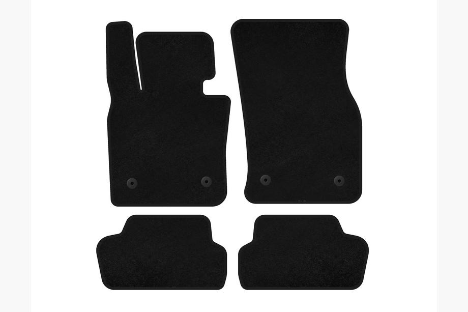 Mini Cooper F55/56/57 2014-2023 рр. Килимки текстильні Premium (для F56, Чорний) Фото 1
