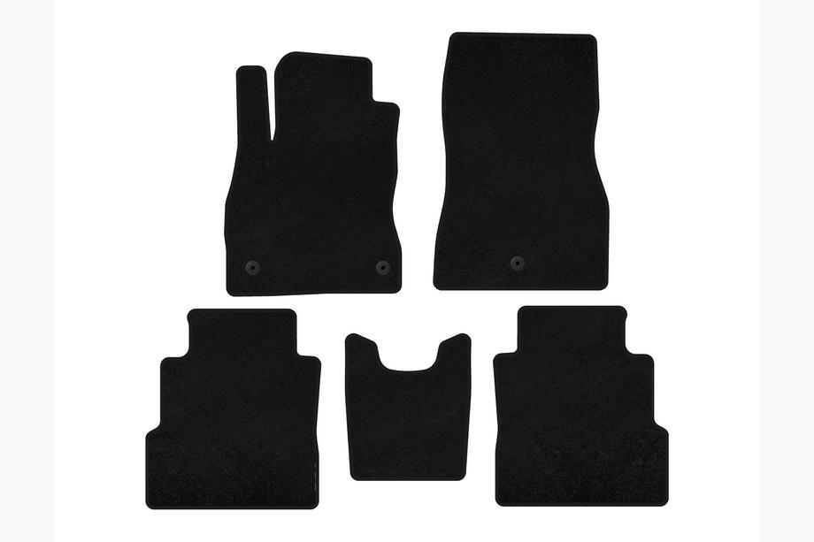 Nissan Kicks 2016- рр. Килимки текстильні Premium (Чорний) Image