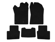 Nissan Qashqai 2021- рр. Килимки текстильні Premium (Гібрид, Чорний) фото 1