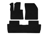 Peugeot 5008 2016-2023 рр. Килимки текстильні Premium (2016-2020, Чорний) фото 1