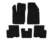 Килимки текстильні Premium (Передній привод, Чорний) фото 1