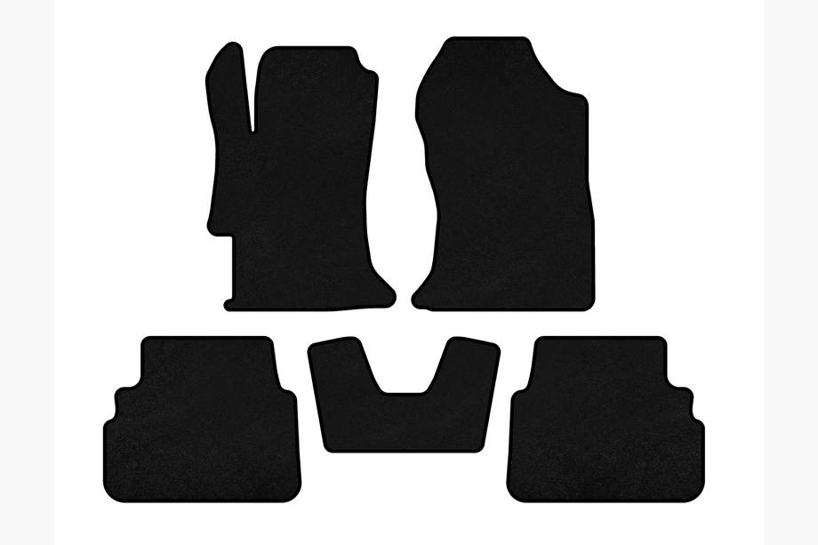 Subaru XV 2017-2023 рр. Килимки текстильні Premium (Чорний) Image