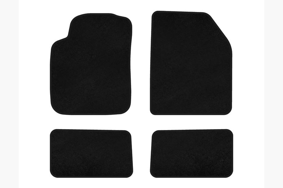 Suzuki Alto 2009-2014 рр. Килимки текстильні Premium (чорні) Image