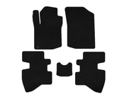 Килимки текстильні Premium (2007-2009, HB, 3-х дверний, Чорний) фото 1
