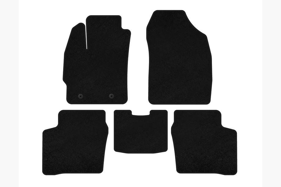 Toyota Prius 2003-2009 рр. Килимки текстильні Premium (LB, Чорний) Image