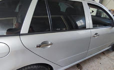 Skoda Fabia 2000-2007 рр. Накладки на ручки (4 шт, нерж) фото 2