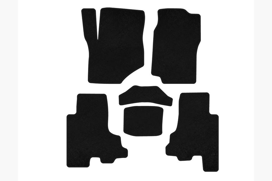 Chevrolet Trailblazer 2002-2012 рр. Килимки текстильні Classic (Чорний) Image