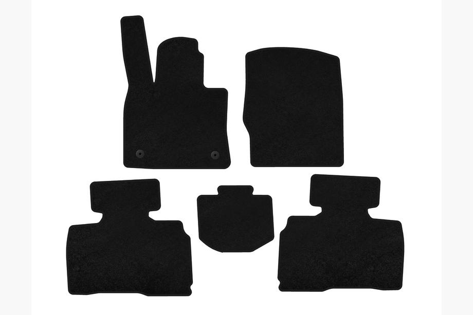 Килимки текстильні Classic (2 ряди, 7-ми місний, Чорний) Image