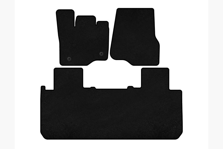 Ford F-150 2014-2021 рр. Килимки текстильні Classic (Чорний) Фото 1
