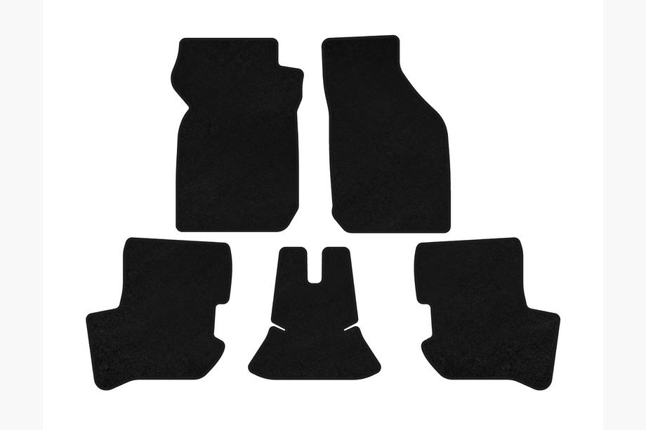 Ford Ka 1996-2008 рр. Килимки текстильні Classic (HB, Чорний) Image