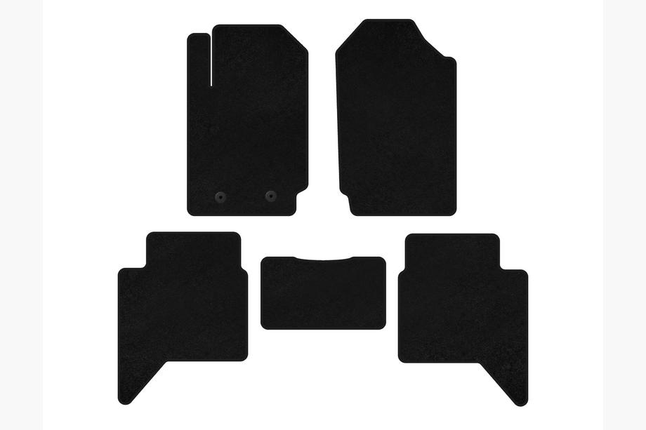 Ford Ranger 2011-2022 рр. Килимки текстильні Classic (Чорний) Image