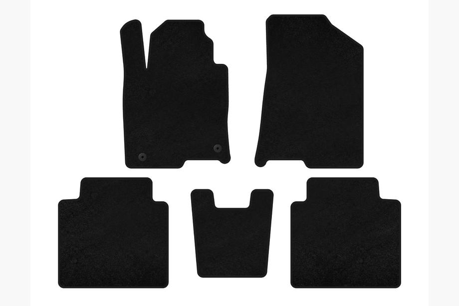 Hyundai Grandeur 2017- рр. Килимки текстильні Classic (SD, Чорний) Image