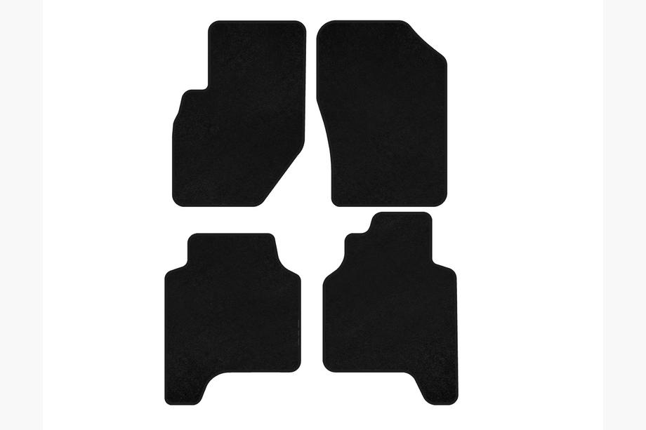 Hyundai Terracan 2001-2007 рр. Килимки текстильні Classic (Чорний) Image