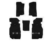 Jeep Wrangler 2018- рр. Килимки текстильні Classic (Rubicon Unlimited/5-ти дверний, Чорний) фото 1