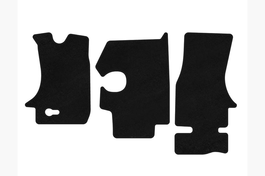 Mercedes T2 (507-814) 1967-1996 рр. Килимки текстильні Classic (чорні) Фото 1