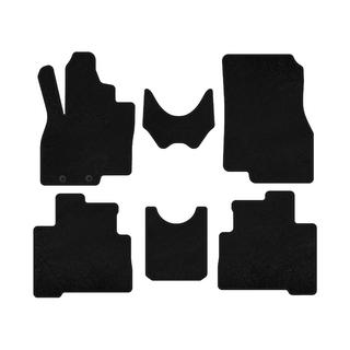 Килимки текстильні Classic (2 ряди, 7-ми місний, Чорний) фото 1