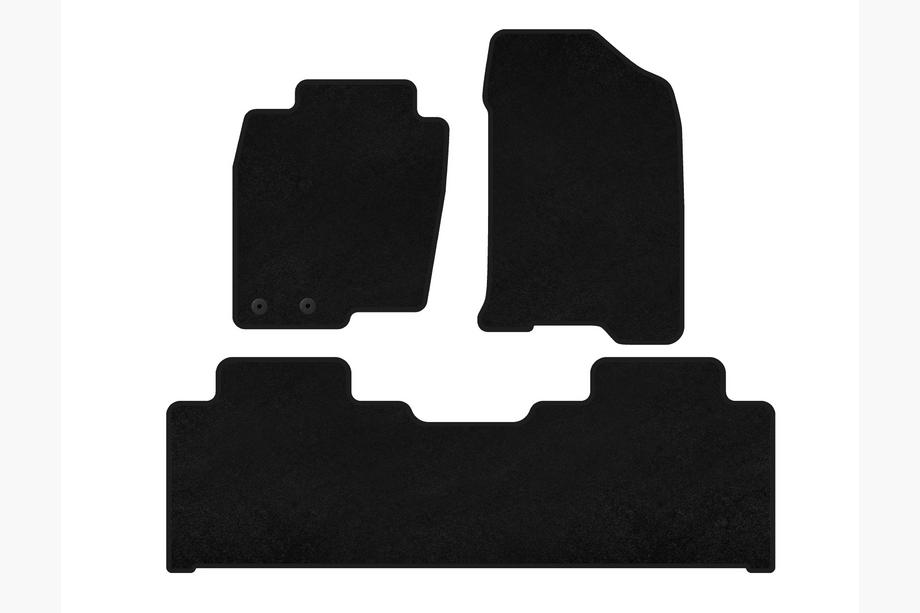 Nissan Navara/NP300 2016- рр. Килимки текстильні Classic (чорні) Image