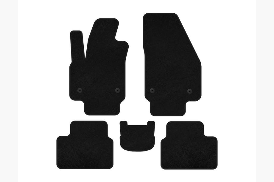 Opel Meriva 2010-2017 рр. Килимки текстильні Classic (Чорний) Image