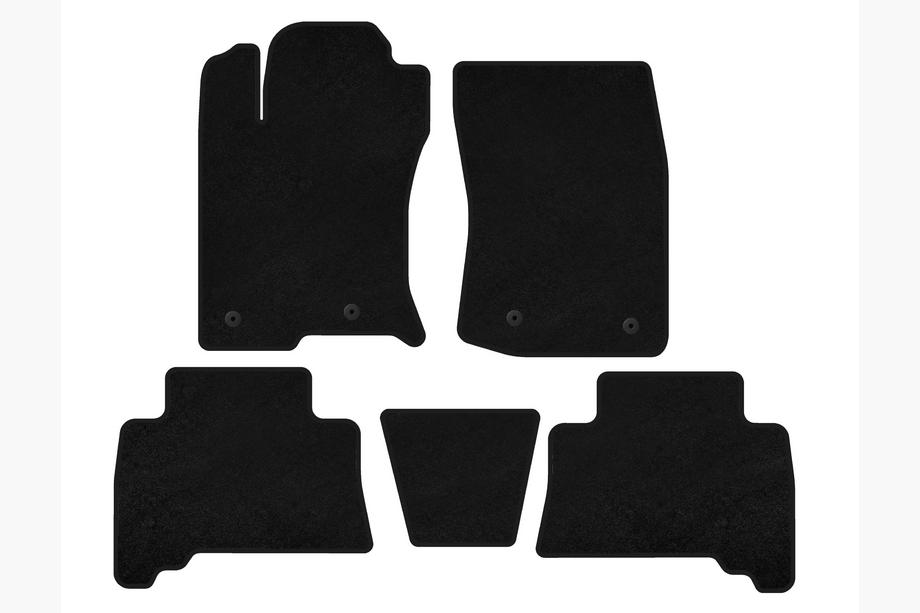 Toyota 4Runner 2009-2024 рр. Килимки текстильні Classic (2009-2014, Чорний) Фото 1