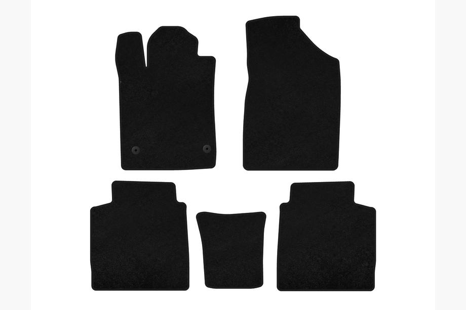 Toyota Avalon 2006-2012 рр. Килимки текстильні Classic (чорні) Image