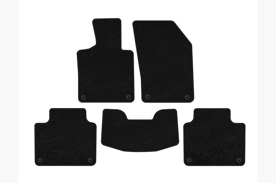 Volvo V90 1997-1998 рр. Килимки текстильні Classic (SW, Чорний) Image