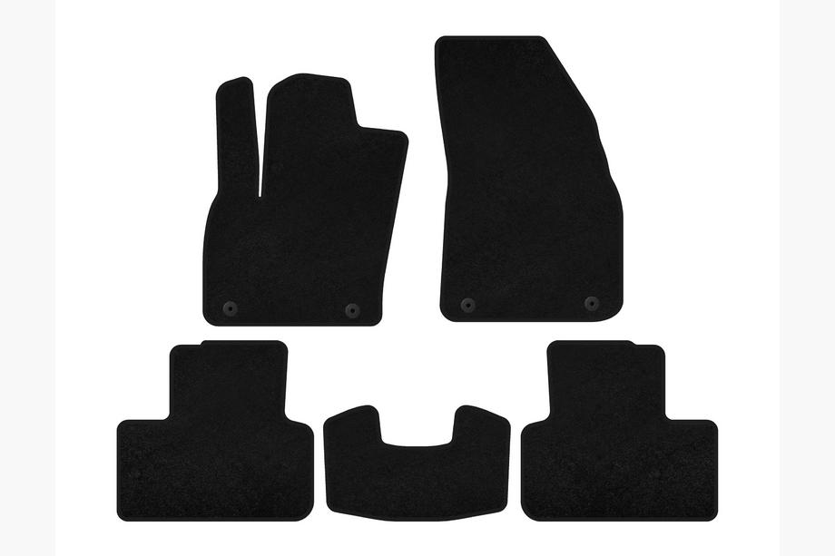 Volvo XC40 2018- рр. Килимки текстильні Classic (Чорний) Image