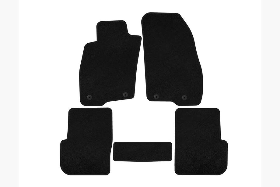 Alfa Romeo MiTo 2008-2018 рр. Килимки текстильні Classic (чорні) Image