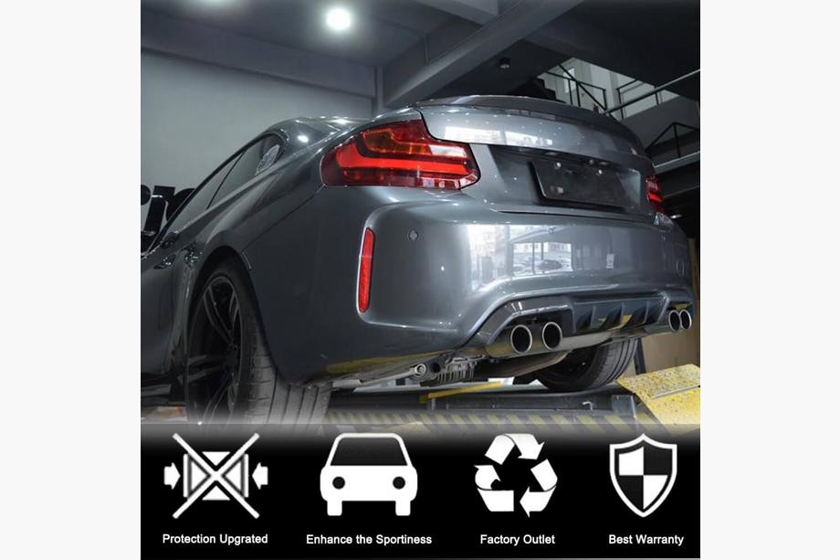 BMW 2 серія F22/F23 2014-2021 рр. Спойлер кришки багажника FRP (Coupe) Фото 4