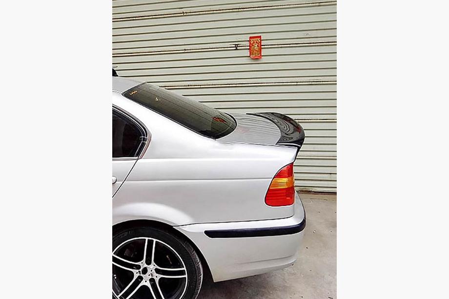 BMW 3 серія E46 1998-2006 рр. Спойлер CSL-Style (для SD, Карбон) Фото 3