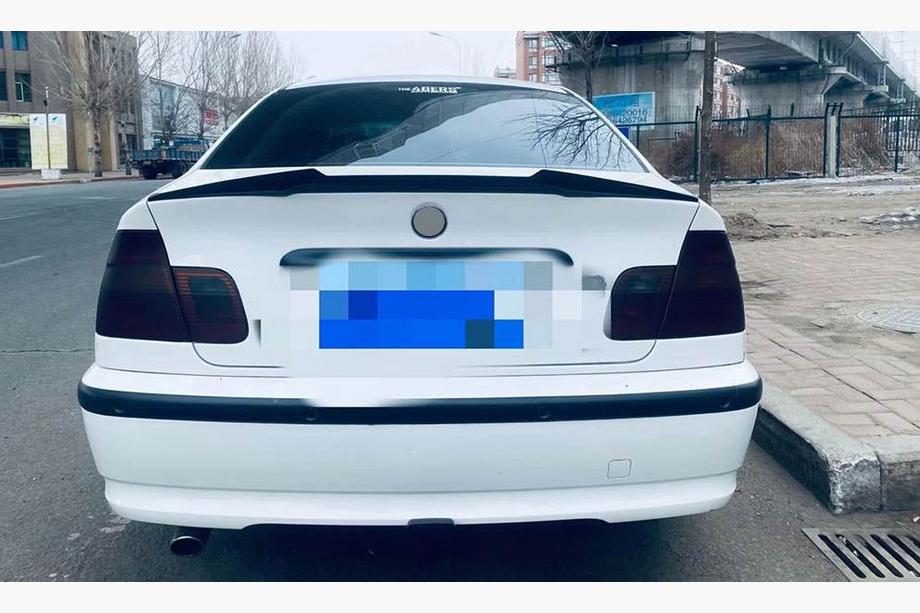 BMW 3 серія E46 1998-2006 рр. Спойлер M4-Style (для SD, Карбон) Фото 2