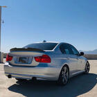 BMW 3 серія E90/E91 2005-2011 рр. Спойлер кришки багажника FRP V1 (SD) фото 3