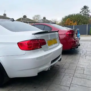 Спойлер M4-Style V1 (для E92, Карбон) фото 3