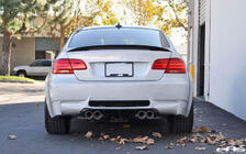 Rear Trunk Spoiler Spoiler Carbon Fiber V5 (Coupe) фото 2