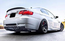 Rear Trunk Spoiler Spoiler Carbon Fiber V5 (Coupe) фото 3