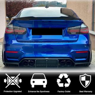 Спойлер M4-Style V3 (для F30/F80, Карбон) BMW 3 серія F30/F31 2012-2019 рр. фото 4