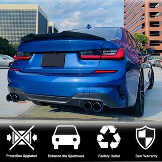 Спойлер PSM-Style V1 (для G20/G80, Карбон) BMW 3 серія G20/G21 2018- рр. фото 2