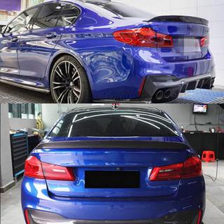 Спойлер V1 (для G30/F90, Карбон) BMW 5 серія G30/G31 2017-2023 рр. фото 3