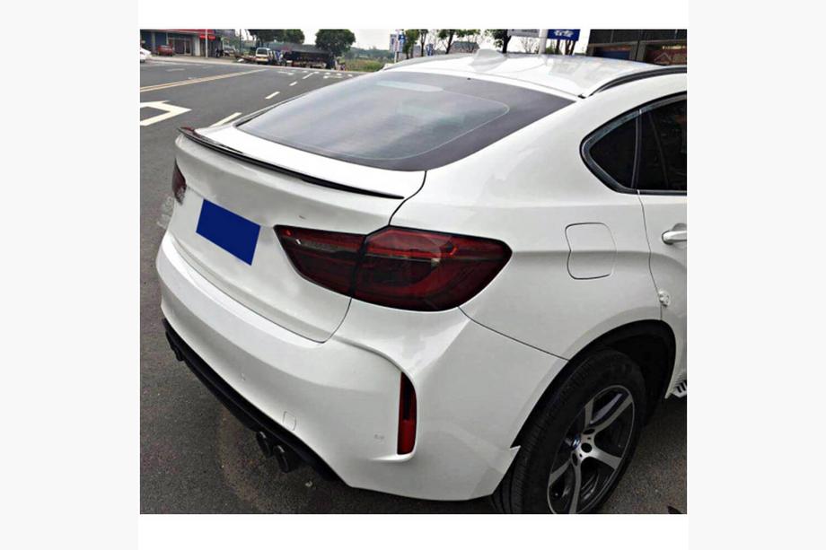 BMW X6 E71 2008-2014 рр. Спойлер V1 (Карбон) Фото 2