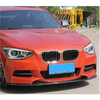 Накладка на передній бампер Lip (для M-Sport 2011-2015, Карбон) фото 3