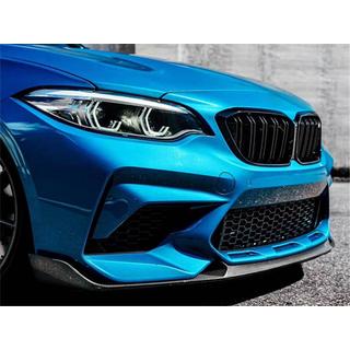 Накладка на передній бампер Lip V2 (для F87 M2 Competition, Карбон) фото 4