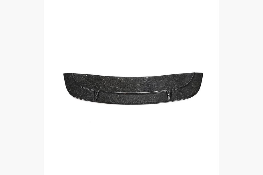 BMW 2 серія F22/F23 2014-2021 рр. Накладка на передній бампер Lip V7 (для F87 M2/M2C, Карбон) Фото 6