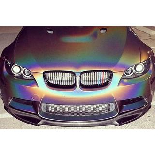 Накладка на передній бампер Lip V-Style (для M3, Карбон) BMW 3 серія E92/E93 2006-2013 рр. фото 2