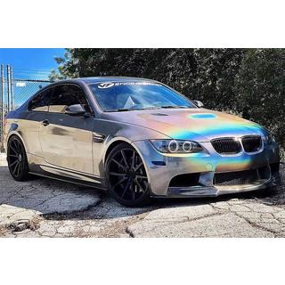 Накладка на передній бампер Lip V-Style (для M3, Карбон) BMW 3 серія E92/E93 2006-2013 рр. фото 3