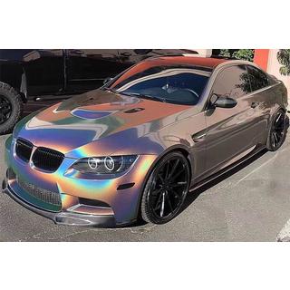 Накладка на передній бампер Lip V-Style (для M3, Карбон) BMW 3 серія E92/E93 2006-2013 рр. фото 4