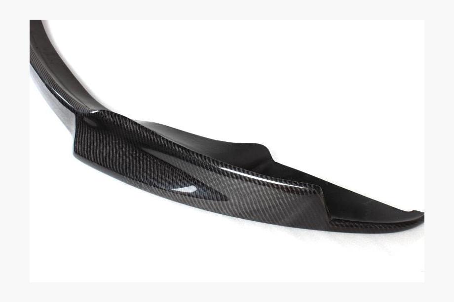 BMW 3 серія E92/E93 2006-2013 рр. Накладка на передній бампер Lip V-Style (для M3, Карбон) Фото 7