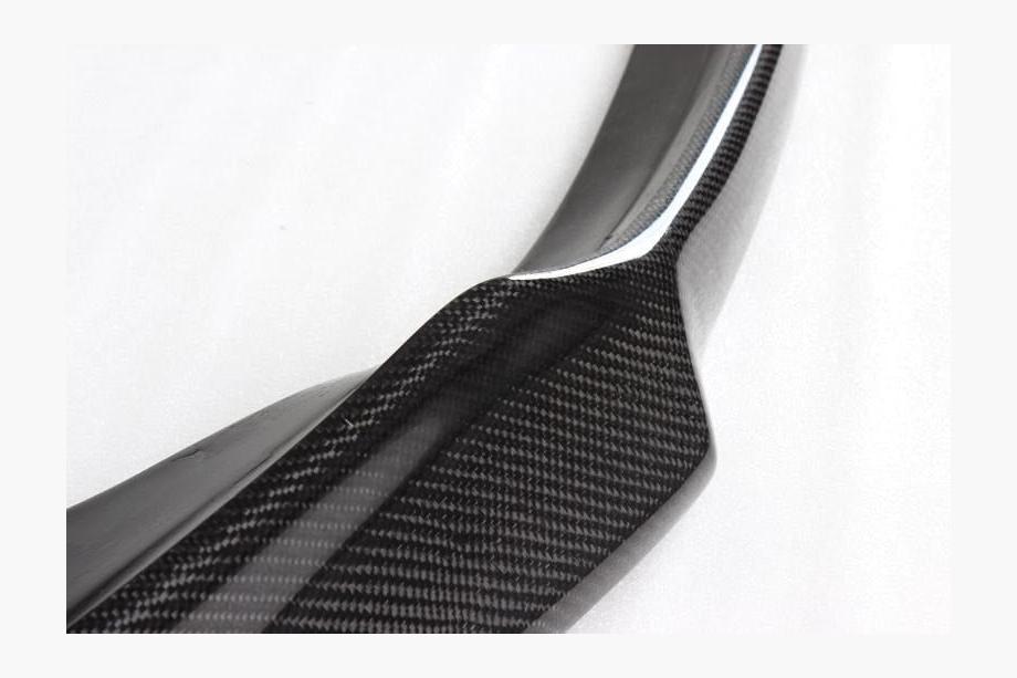 BMW 3 серія E92/E93 2006-2013 рр. Накладка на передній бампер Lip V-Style (для M3, Карбон) Фото 8