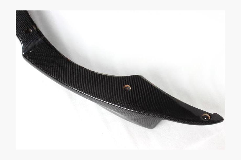 BMW 3 серія E92/E93 2006-2013 рр. Накладка на передній бампер Lip V-Style (для M3, Карбон) Фото 9