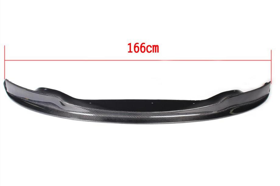 BMW 3 серія E92/E93 2006-2013 рр. Накладка на передній бампер Lip AK-Style (для M3, Карбон) Фото 6