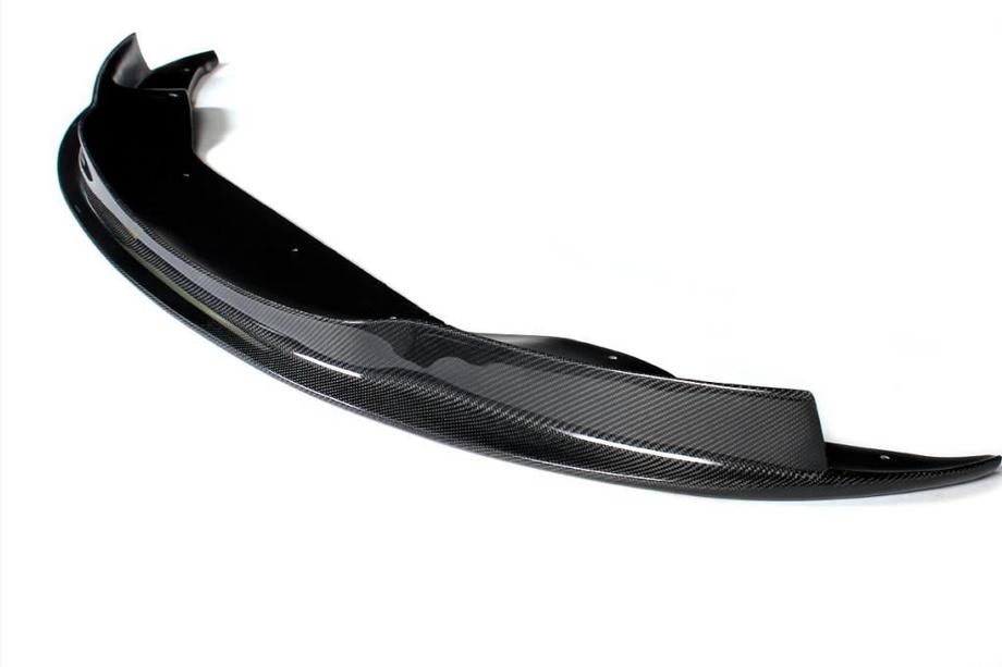 BMW 3 серія E92/E93 2006-2013 рр. Накладка на передній бампер Lip AK-Style (для M3, Карбон) Фото 7