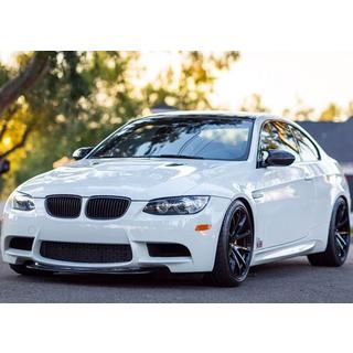 Накладка на передній бампер V6 (для M3, Карбон) BMW 3 серія E92/E93 2006-2013 рр. фото 2